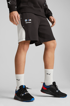 Short molletonné BMW M Motorsport Homme, PUMA Black, extralarge